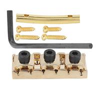 Fdit Écrou de Serrure à Corde Zink Alloy Heardstock Vis pour une Fixation Simple Idéale pour les Amateurs de Guitare (Or (GE98))