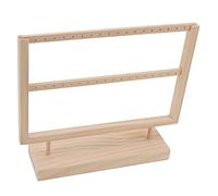 Fdit Élégant Bijoux de Conception de Support pour 27 Paires de Pendentifs et Boulons Idéaux pour Chaque Fille, Protocole Facile (2 Niveaux)