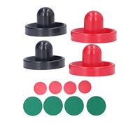 Fdit Ensemble D'accessoires de Hockey sur Air de Table de 96 Mm, Sensation Confortable, adapté à Toutes Les Tables de Hockey sur Air Standard, Améliore L'expérience de Jeu (Type C)