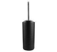 Fdit Ensemble D'accessoires de Salle de Bain 6 Pièces, Porte-Brosse à Dents, Tasse de Rinçage, Distributeur de Savon, Porte-Savon, Brosse de Toilette, Poubelle avec Matériau (Black)