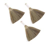 Fdit Ensemble de Balais à Fouet, Balai de Balayage d'herbe Remplaçable à Poils Souples pour Les Escaliers de Carrelage en Bois Domestique