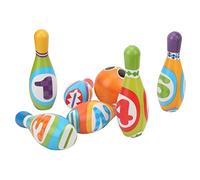 Fdit Ensemble de Bowling en Polyuréthane pour Enfants pour Créer des Liens Entre Parents et Enfants, Jouet de Divertissement D'intérieur pour Garçons et Filles, Aide à Développer Les Compétences