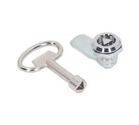 Fdit Ensemble de Caméra à Came efficace. Cylindre Triangulaire Interchangeable Cylindre Zinclegen Cabinet Cam pour la sécurité du Tiroir