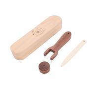 Fdit Ensemble de Clapets de Tailleur, Outil de Presse à Rouleaux de Couture en Bois de Hêtre avec Extrémités Arrondies pour la Couture, le Repassage et L'artisanat de Couture