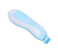 Fdit Ensemble de Coupe-ongles pour bébé, Coupe-ongles Souples pour les Enfants de 0 à 3 Ans, avec Moteur Silencieux et Lumière LED pour une Coupe Rapide (bleu clair)