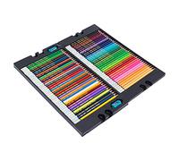 Fdit Ensemble de Crayons de Couleur, 48 ou 72 Couleurs, Crayons Pastel à L'huile Hexagonaux à Noyau Souple Pré-affûtés avec 2 Taille- et Boîte de Rangement, pour Adultes et (Mine 72 couleurs)