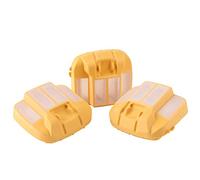 Fdit Ensemble de Filtre à air pour tronçonneuse ABS pour 545 550XP/XPG pour Jonsered CS2252 CS2253 WH 2.8x2.6x1.6in