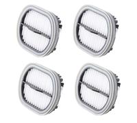 Fdit Ensemble de Filtres à Particules Haute efficacité 4 Pièces, Ensemble de Filtres D'aspirateur avec Conception Jetable Amovible, pour 2.0 Slim et Floor One S5 COMBO