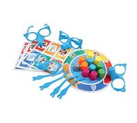 Fdit Ensemble de Jeu de Menteur, Couvre-Nez, Lunettes, Cartes, Jeu Interactif de Croissance du Nez, Jouet Interactif Parent-Enfant, Améliore la Relation - pour Les Enfants et Les Parents