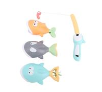 Fdit Ensemble de Jeu de Pêche dans la Baignoire pour Tout-Petits, Jouets Aquatiques Interactifs pour Le Développement des Compétences des Enfants, Jouets de Bain pour bébé