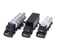 Fdit Ensemble de Modèles de Camion-citerne de Récupération, Jouets éducatifs Durables pour Enfants, Conception de Simulation de Véhicule à Traction 1:50 pour Enfants (Ensemble de véhicule de