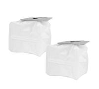 Fdit Ensemble de Sacs Poubelles 2 Pièces, Sacs D'aspirateur Robustes, Remplacement Idéal pour les Pièces de Machine de Balayage, Matériau ABS Durable