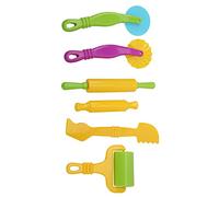 Fdit Ensemble D'outils D'argile Artistique pour Enfants, Kit de Modélisation DIY aux Couleurs Vives pour les Enfants, les Tout-petits, Idéal pour L'apprentissage Précoce en classe. Matériau