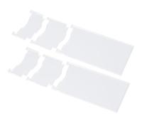 Fdit Entretoise Murale pour Meubles, 2 Ensembles de Protections Murales en Acrylique Réglables de 7 à 11 Pouces pour Armoire de Canapé-lit, Butées Murales de Meubles de 5 Mm