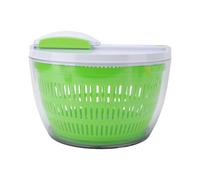 Fdit Essoreuse à Salade Manuelle, avec Bol Transparent et Panier | Essoreuse Manuelle, Deux Couches, ABS comme PP, Grande capacité, Passoire Amovible, Bol Transparent, pour Légumes et Fruits