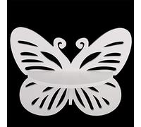 Fdit Étagère Murale Papillon, Organisateur de Rangement, Présentoir Mural avec Un Beau Design pour la Décoration de la Maison, Gain de Place