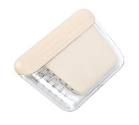 Fdit Étui à Aiguilles à Coudre Magnétique, Boîte à Aiguilles Portable en ABS avec 10 à Grand Chas pour le Quilting, la Broderie, la Couture à la Main, L'artisanat de Voyage, (Abricot)