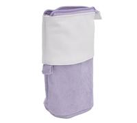 Fdit Étui au Crayon Porte-Stylo Mignon Télescopique - Sac de Maquillage Extensible et Organisateur de Bureau D'école pour Femmes, Adolescents, étudiants (Purple)