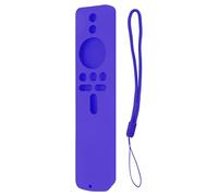 Fdit Étui de Protection en Silicone Domestique pour Xiaomi TV Stick 4K Lavable Télécommande Couverture Accessoires de Télévision avec Dragonne(5#)