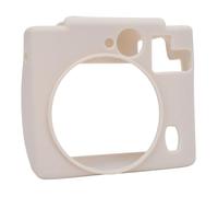 Fdit Étui de Protection en Silicone pour Appareil Photo instantané Hautement élastique pour Une Protection Durable de L'appareil Photo (Beige)