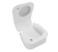 Fdit Étui en Cuir PU pour Appareil Photo avec Bandoulière pour Une Protection Précise de L'appareil Photo (White)