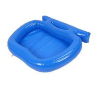 Fdit Évier de Bain de Pieds Gonflable Robuste et Portable de Grande capacité pour Piscine, Utilisation Multifonctionnelle pour la Maison et les Activités de Plein Air, fabriqué en PVC Haute Résistance