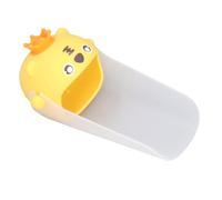 Fdit Extension de Robinet de Dessin animé, Design Créatif pour Enfants, Formation à L'hygiène, Extension de Poignée D'évier pour Enfants (Jaune Locke)