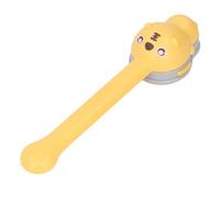 Fdit Extension de Robinet de Dessin animé, Extension Universelle en Silicone Souple Anti-éclaboussures, Favorise L'indépendance des Enfants (Jaune Locke)