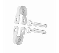 Fdit Extension Rigide de la Colonne Montante de Choc en Argent pour la Moto, Excellente Colonne Montante des Performances de Traitement pour Les Collines Escarpées, Contrôle de la Traction (avec des