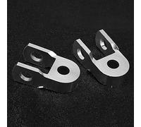 Fdit Extension Rigide de la Colonne Montante de Choc en Argent pour la Moto, Excellente Colonne Montante des Performances de Traitement pour Les Collines Escarpées, Contrôle de la Traction (Pas de