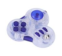 Fdit Fidget Controller Pad Cube Fidget Pad Contrôleur de Soulagement du Stress avec Surface Incurvée Rotation Douce pour Le Massage des Doigts Anti-anxiété