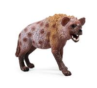 Fdit Figurine de Hyène Tachetée Réaliste en PVC, Animal de Collection, | Modèle Peint à la Main, Jouet éducatif pour Enfants, Matériau PVC Durable, Décor de Savane Africaine