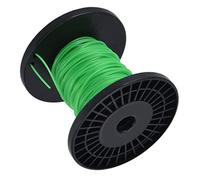 Fdit Fil de Nylon Rond 2mm pour Bordures, 50m | Profil rond constant 2mm, résistance aux chocs pierre/béton, pré-enroulé pour changement rapide, compatible avec bordures