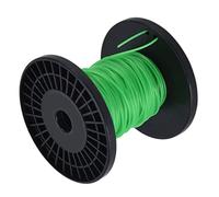 Fdit Fil de Nylon Rond 2mm, Vert, Bobine 30m pour -Bordure | Profil rond de précision 2mm, résiste aux chocs pierre/béton, compatible avec débroussailleuses électriques, remplacement