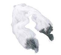 Fdit Filet de Pêche, 50 M x 1,5 M, 3 Couches, Piège en Nylon, Filet à Poisson, Robuste avec Accessoires de Pêche à Flotteur(3 Doigts)