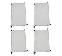 Fdit Filtre à Mailles pour Aspirateur de Piscine, Tampon Filtrant de Remplacement pour Nettoyeurs de Piscine de la Série MeranusPower4, Kit d'entretien Lavable avec 4 Tampons