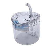 Fdit Fontaine d'eau Solaire pour Animaux de Compagnie, Distributeur Automatique d'eau pour Chat de 2 L avec Détection Intelligente, Fontaine de Circulation à énergie Solaire USB pour