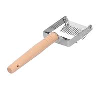 Fdit Fourche à Désoperculer Outil D'apiculture Équipement de Miel Outils D'apiculture Manche en Bois épaissi Grattoir Pelle Fourche à Miel Manche en Bois Outils D'ustensiles en Acier