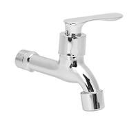 Fdit G1/2in Robinet d'eau en Alliage De Zinc Robinet Salle De Bains Cuisine Robinet Mural Balcon Robinet Ménage Fournitures en Laiton Valve Core