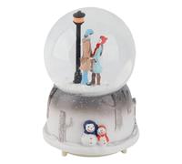 Fdit Globe de Neige Automatique Couple Décoration Nuit Pulvérisation Flocons de Neige Boule de Lumière pour Boule de Cristal pour Creative Musical Globes de Neige