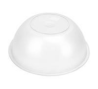Fdit Grand Bol de Service Rond en Acrylique Transparent, Récipient Robuste pour Buffet de Fruits et Salades Résistant à la Chaleur jusqu'à 120 ℃, pour (Grande taille 30 cm, résistance aux chutes 330