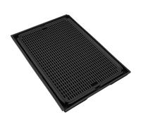 Fdit Grand Tapis pour Chat Double Couche pour Salle de Bain Propre 41 X 28 X 2 Cm (Black)