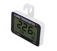 Fdit Grand Thermomètre de Réfrigérateur LCD avec Alarme Haute et Basse et Conversion ℃/℉ pour la Surveillance du Réfrigérateur et du Congélateur