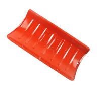 Fdit Grattoir à Neige Robuste, Outil de Déglaçage en Acier à Haute Teneur en Carbone pour l'hiver, Idéal pour Le Nettoyage des Routes (Modèle Rivet sans Perche)