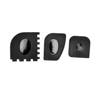Fdit Grattoirs à Poêle à Griller 3 Pièces, Tête en PC Souple (3PCS)