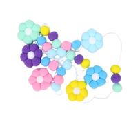 Fdit Guirlande de Marguerites en Feutre, Bannière de Fleurs 3D pour Décor de Fête Prénatale Anniversaire