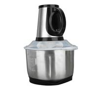 Fdit Hachoir à Viande 500W 5L, Robot Culinaire Multifonction en Acier Inoxydable avec Lames Détachables pour Viande, Légumes, Fruits et Noix (Prise UE 220V)