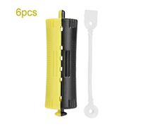 Fdit Hair Rolling Wave Heat Perm Perm Clamp/Holder Clamp/Holder Coie-coiffeur Conception Convexe 6pcs Accessoires D'épaississement de Couleur Aléatoire pour un Style (Numéro 2)