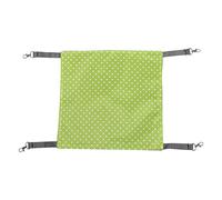 Fdit Hamac Lit Cage Hamac Doux imperméable à l'eau Suspendus Lit de Couchage pour Petit Chat Hamster Animaux de Compagnie(L Vert)
