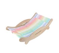 Fdit Hamac Rafraîchissant en Bois de qualité Supérieure pour Chat, Lit surélevé Anti-Rayures pour Animaux de Compagnie pour Les Saisons Chaudes